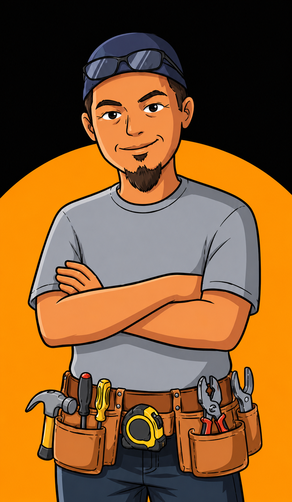 Papa Sul Handyman Mascot