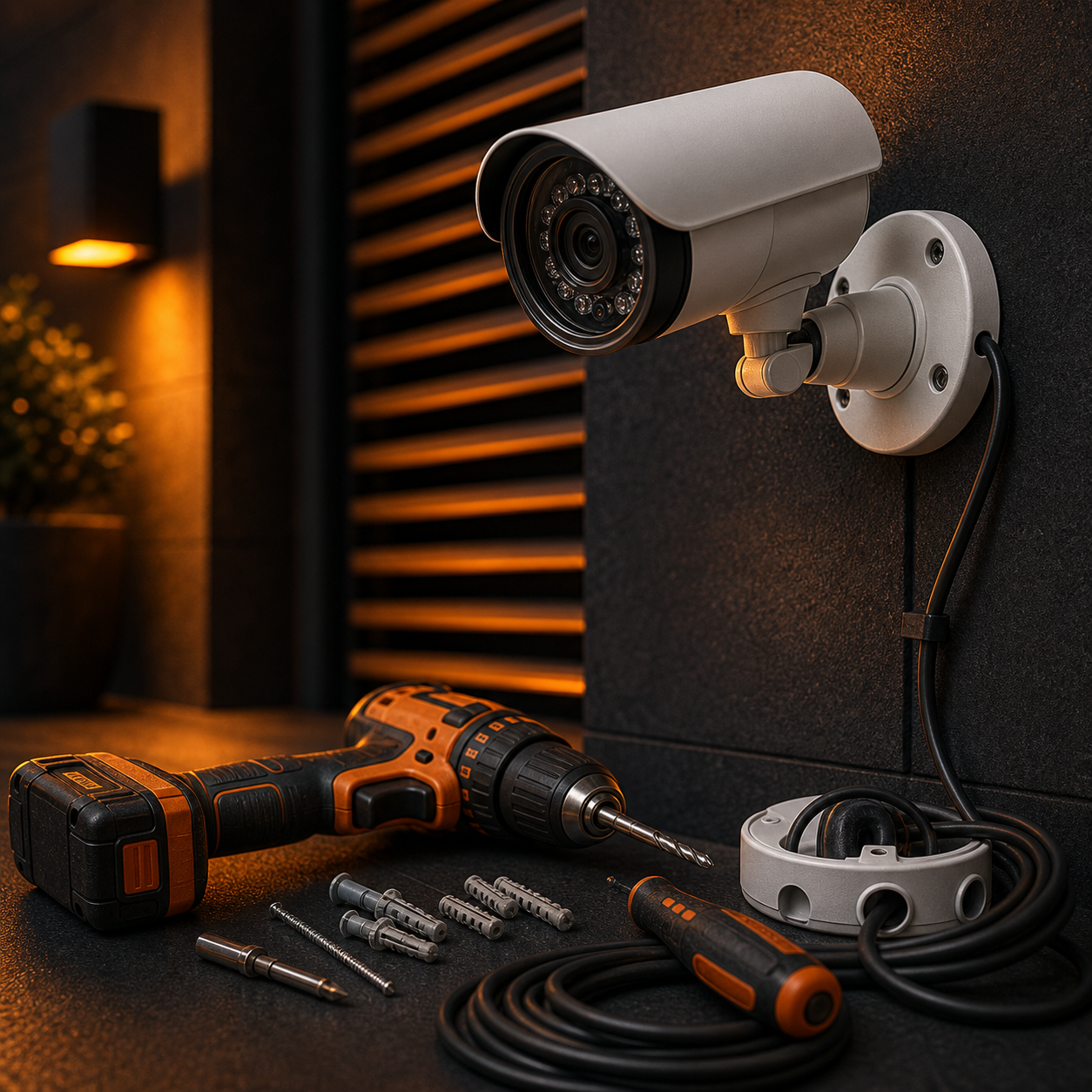 Pemasangan CCTV service visual