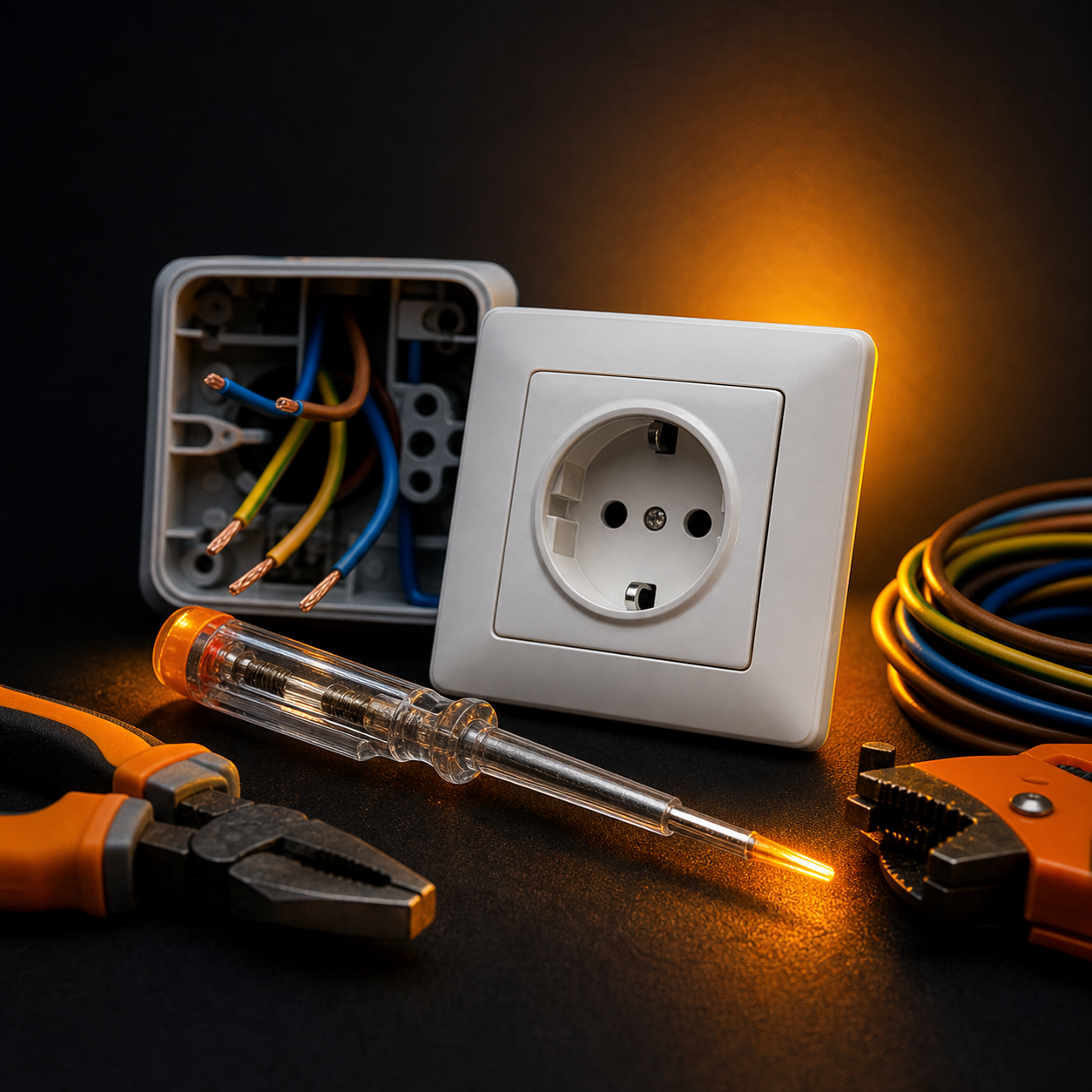 Pendawaian Elektrik service visual